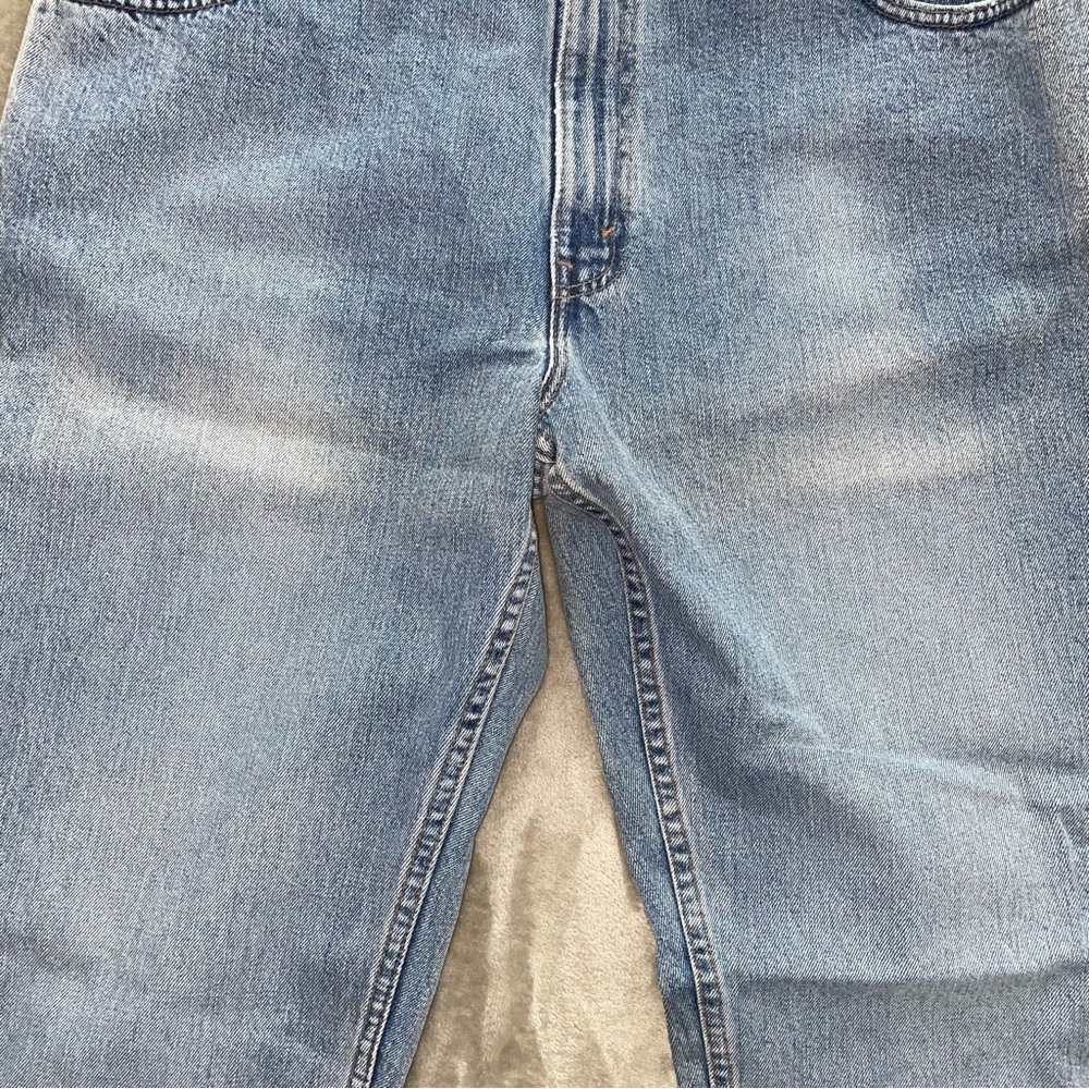 NWT Levi’s Silver Tab Straight Loose Jeans Light Wash Distressed 36x34 - Picture 2 of 9
